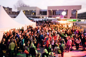 Einmal im Jahr wird der Campus Westerberg zum Festival-Ort. Drei Tage dauert das Terrassenfest.